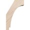 Ekena Millwork 3 1/2"W x 6"D x 10"H Imperial Smooth Knee Brace, Douglas Fir BRC04X06X10IMP00SDF - alternate 4